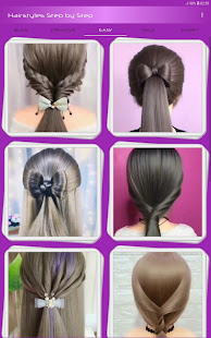 Hairstyles Step by Step Videos (Offline)  APK screenshots 10