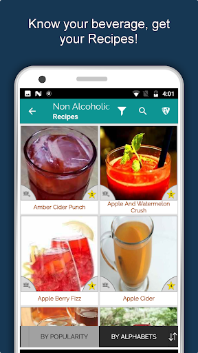 Screenshot of Mocktails, Smoothies, Juices