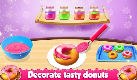 Donuts Factory Game : Donuts Cooking Game