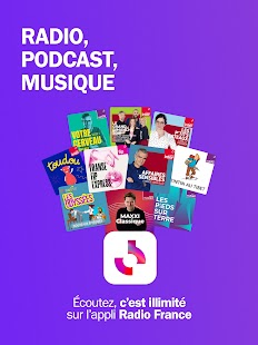 Radio France : radios, podcast Screenshot