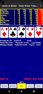 Video Poker – Jacks or Better 2.23 (Mod/APK Unlimited Money) Download 1