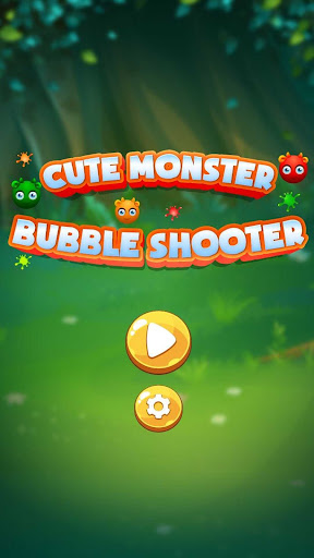 Cute Monster Bubble Shooter