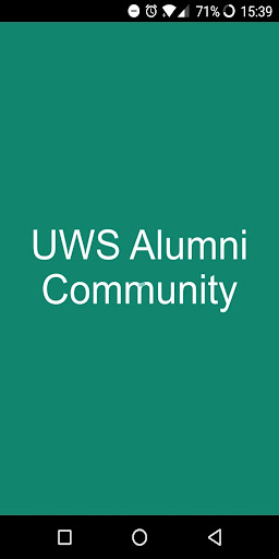 Android application UWS Alumni Community screenshort