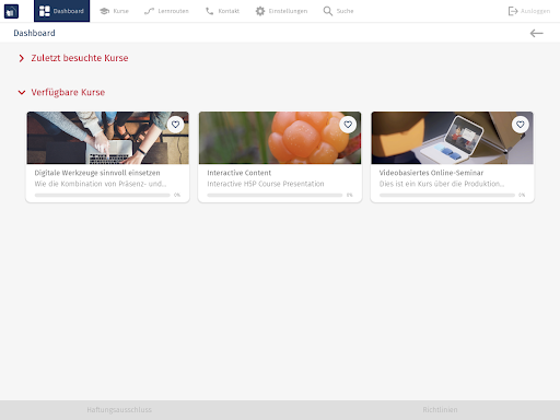 Android application myLMS screenshort