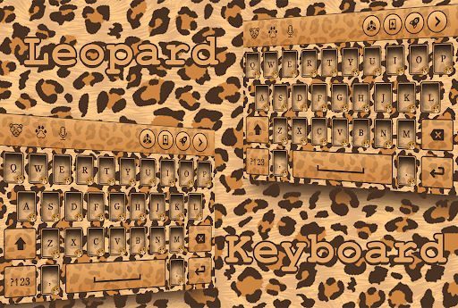 Android application Leopard Keyboard screenshort