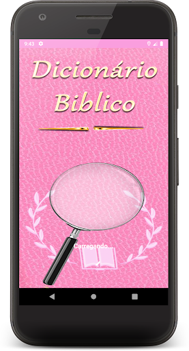 Android application Dicionário Biblico Feminina screenshort