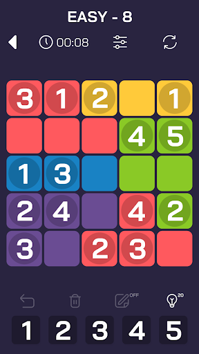 Android application Number Blocks Puzzle Dojo 2024 screenshort