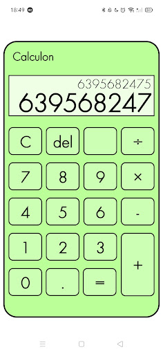 Calculon Screen 2