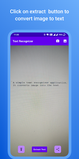 Text Recognizer Screen 3
