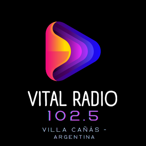 Radio FM Vital 102.5 Mhz logo