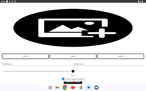 Offline Resize Photos