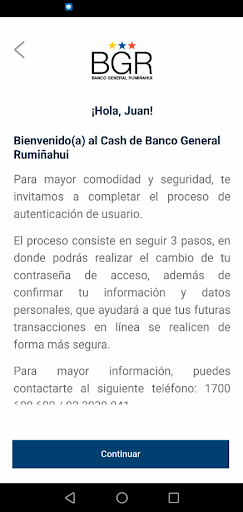 Android application BGR Empresas screenshort