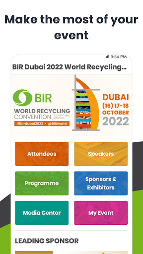 BIR Events Screen 2