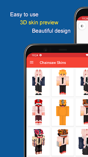 Chainsaw Skins for MCPE