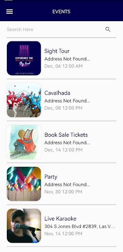 Android application AfrikTickets Scanner screenshort