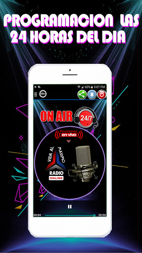 Android application RADIO VIDA AL MAXIMO screenshort
