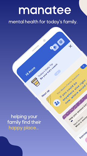 Screenshot of Manatee: Family Mental Health