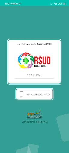 Android application SOEDJATI HOSPITAL screenshort