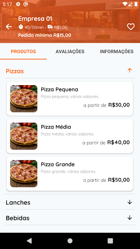Bora Delivery Screen 3