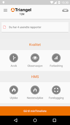 Android application TQM Pro screenshort