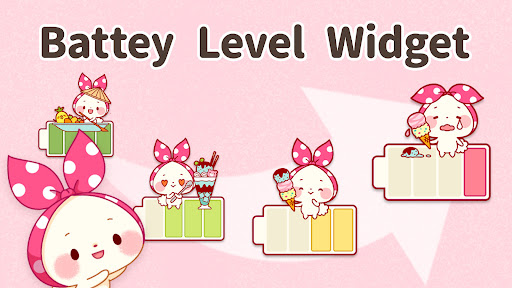 Battery Widget Mochizukin-chan Screen 2