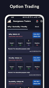 Anonymous Traders