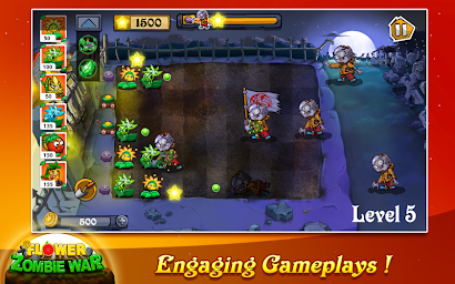 Flower Zombie War