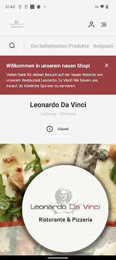 Android application Leonardo Da Vinci DE screenshort