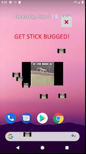 Get stickbugged LOL! Screen 2