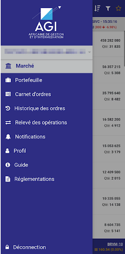 Android application AGI Mobile screenshort