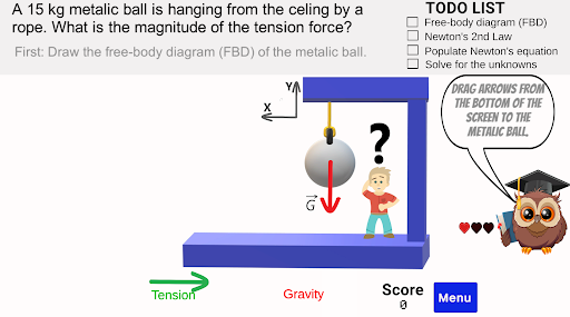 Newton: Laws of Motion Screen 3