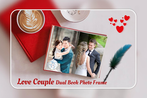 Love Couple Dual Photo Frame Screen 2