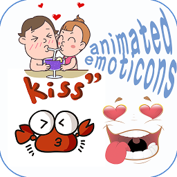 Icon image Animated Emoticons Stickers