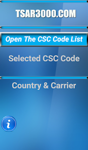 CSC Code Finder Unknown