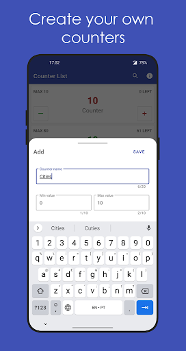 Counter List Screen 2