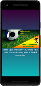 France Ligue1 - LiveScore capturas de pantalla