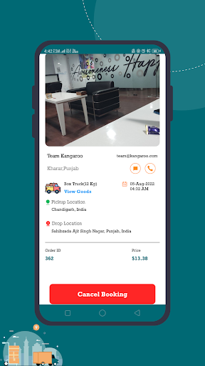Kangaroo App Screen 3