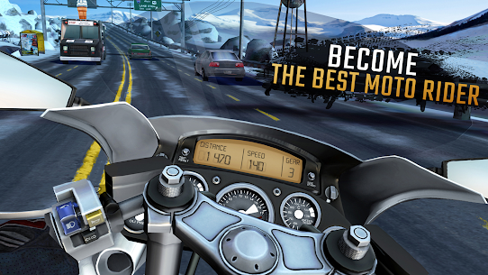 Moto Rider GO: Highway Traffic APK + MOD (Unlimited Money) v1.60.0 5