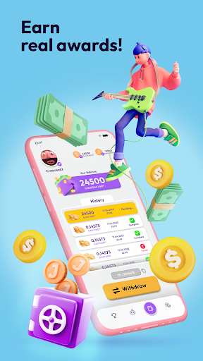 Jeton: Play & Earn Real Prizes Screen 3
