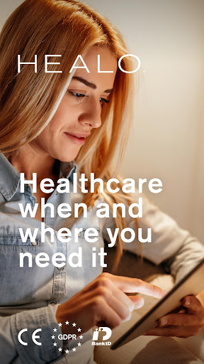 Android application Healo screenshort