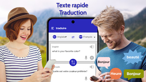 Aperçu de l'application