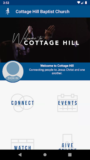 Android application Cottage Hill Baptist Church screenshort