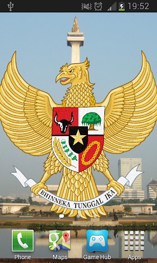 Indonesia Flag Live Wallpaper Screen 3