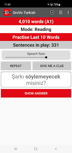Android application GroVo Turkish screenshort