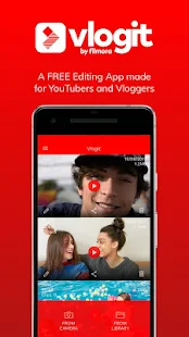 Vlogit - free video editor for Vlogger