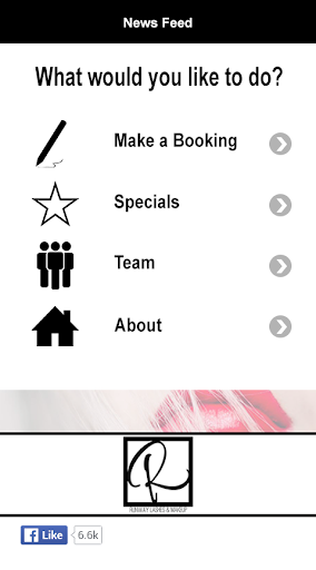 Android application Runway Lashes and Makeup screenshort