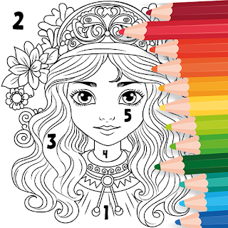 Princess Coloring Book Game apk