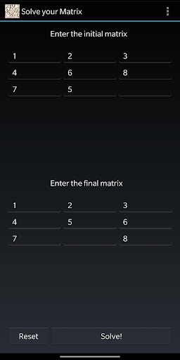 Solve Your Matrix Screen 3