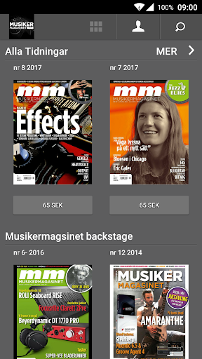 Tidningen Musikermagasinet Screen 2