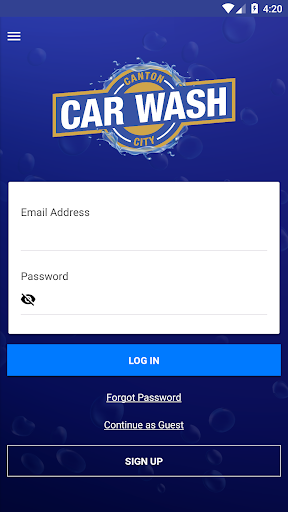 Android application Canton City Car Wash screenshort
